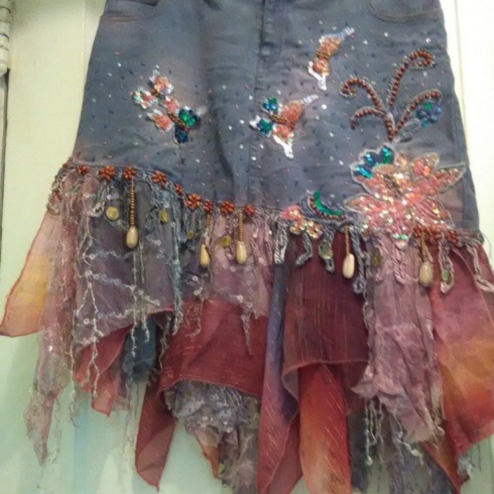 Denim Skirt